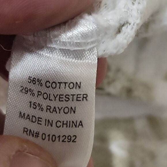 ANTHONY'S RESORT WEAR WOMENS MESH STYLE BEACH TOP SIZE MEDIUM - Picture 6 of 7